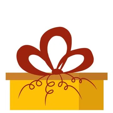 Gift box illustration Stock Illustration