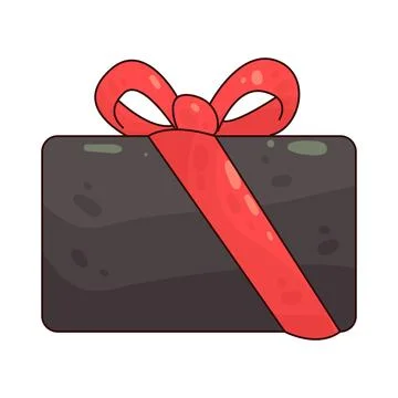 Gift box illustration Stock Illustration