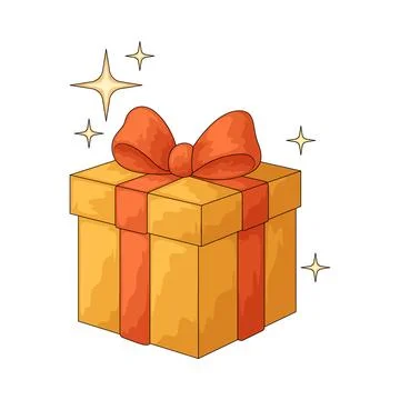 Gift Box illustration 스톡 일러스트