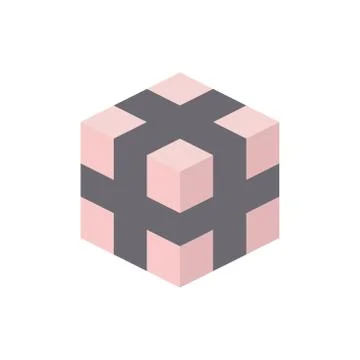 Gift box, illustration, vector Stock Illustration