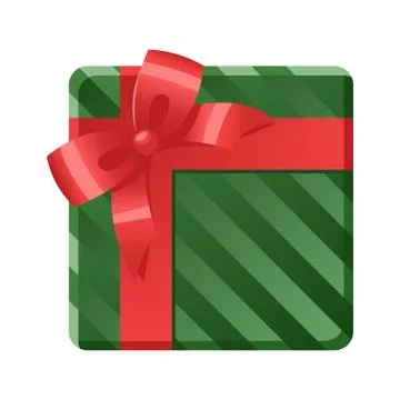 Gift box isolated present vector illustration Stock Illustration