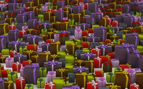 Gift box isolated on white background Stock Illustration