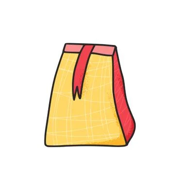 Gift box isolated on white background. Giftware. Holiday presents symbol. Vec Stock Illustration