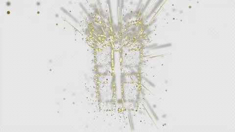 Gift box magic effect frosty Fog Effects Wave particle Smoke explosion Anim.. Stock Footage 294656465