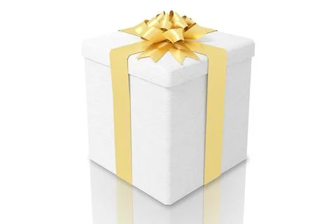 Gift box packaging  - 3D illustration. Иллюстрация