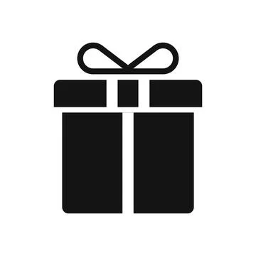 Gift box, packaging box icon, gift box icon. Vector, designer illustration Stock Illustration