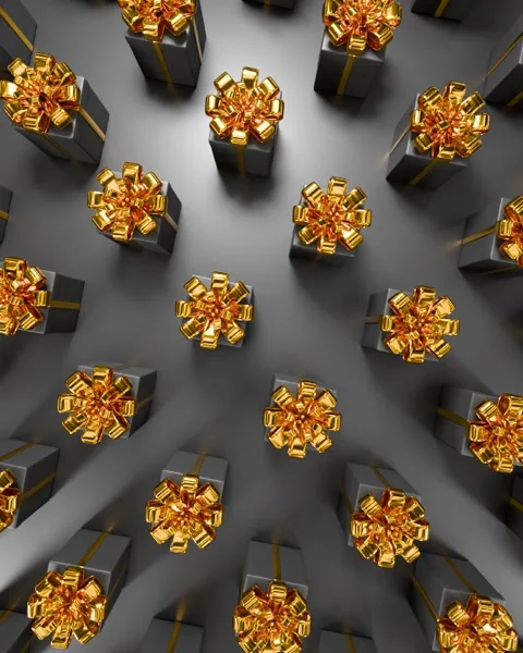 Gift box pattern Stock Footage 293516086