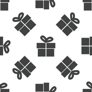 Gift box pattern 스톡 일러스트