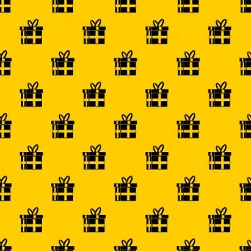 Gift in a box pattern vector Stock Illustration