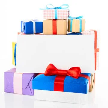 Gift box Stock Photos