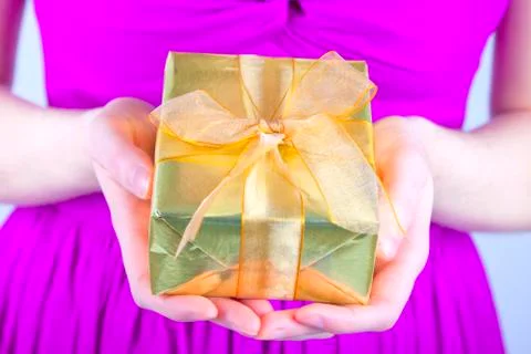 Gift box Stock Photos