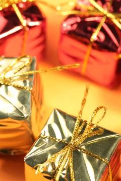 Gift box Stock Photos