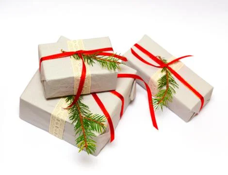 Gift box Stock Photos