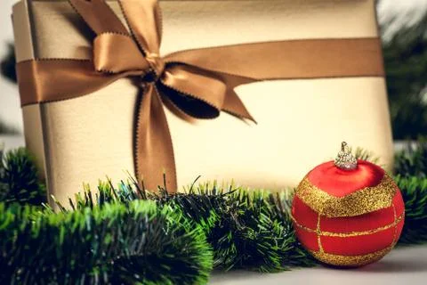 Gift box Stock Photos