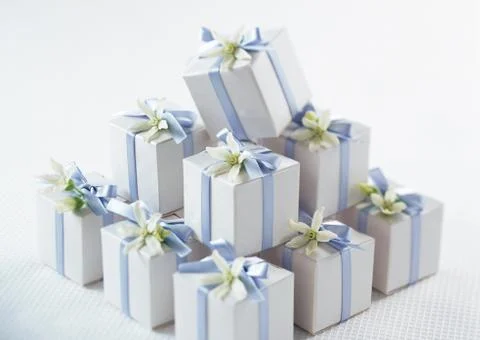 Gift Box Foto stock