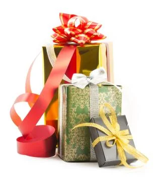 Gift box Stock Photos