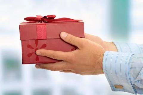 Gift box Stock Photos