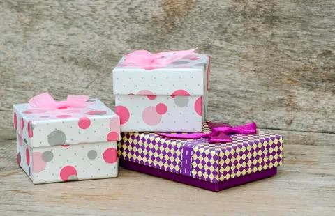 Gift box Stock Photos