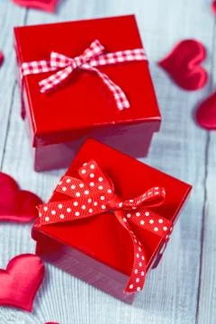 Gift box Stock Photos