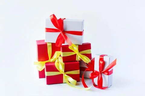 Gift box Stock Photos