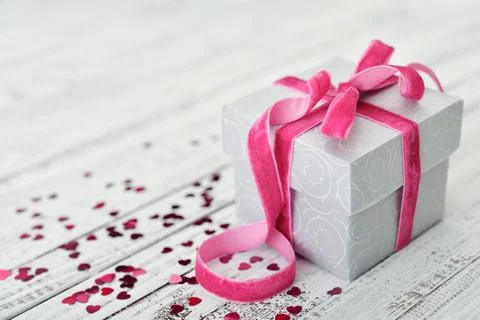 Gift box Stock Photos