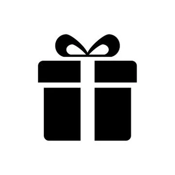 Gift box, present icon Stock Illustration