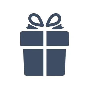 Gift box, present icon Stock Illustration