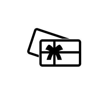 Gift Box, Present Package Solid Flat Vector Icon Isolated on White Background 스톡 일러스트