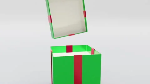 GIFT-BOX-SCN-01 Stock Footage 163682372