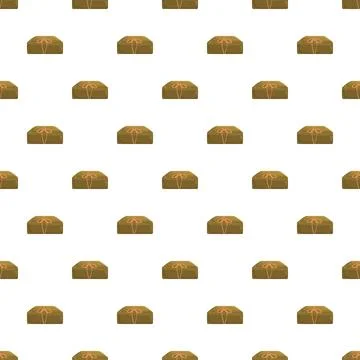 Gift box seamless pattern for christmas and celebration design Illustrazione stock