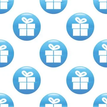 Gift box sign pattern 스톡 일러스트