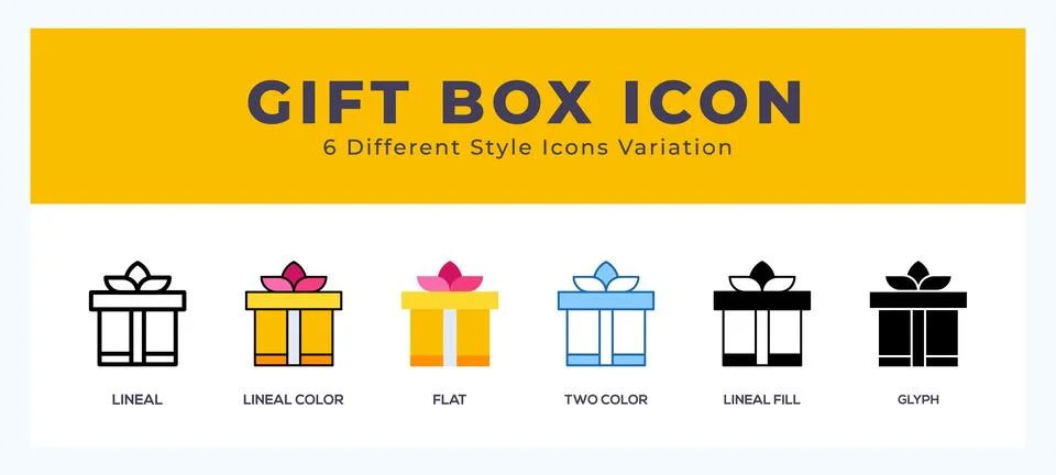 Gift box symbol icon vector. symbol illustration Illustrazione stock
