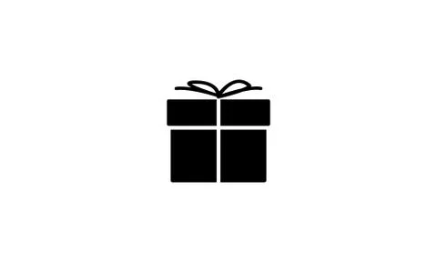 Gift Box Template Vector Design Stock-Illustration