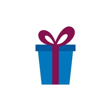 Gift box vector design template illustration Stock Illustration