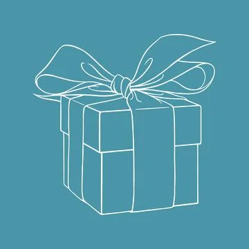 Gift Box. Vector illustration 库存插图