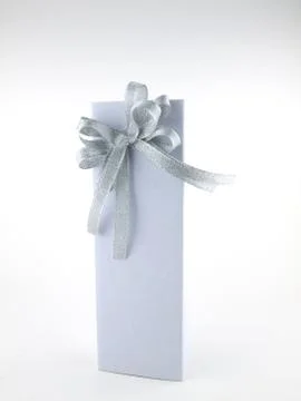 Gift box on a white background Foto stock