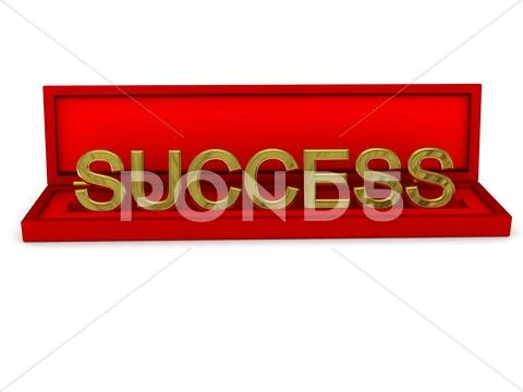 Gift box with word