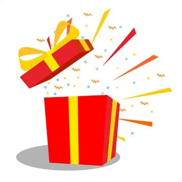 Gift box.cdr 库存插图