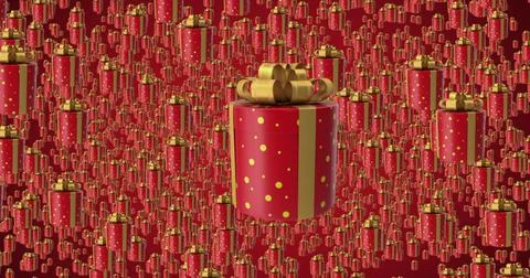 Gift Boxes. Background for Offers and Discounts. Stock Illustration