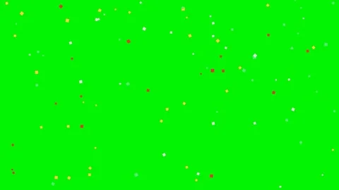 Gift boxes falling on green screen overlay 4K 库存影片 336624894