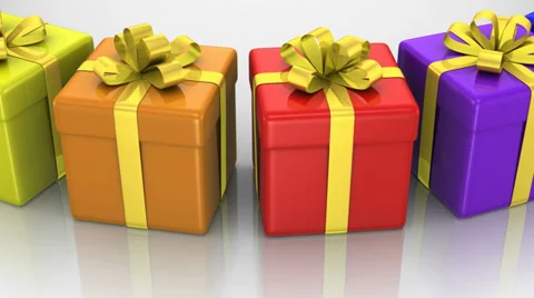 Gift Boxes Video stock 33496621