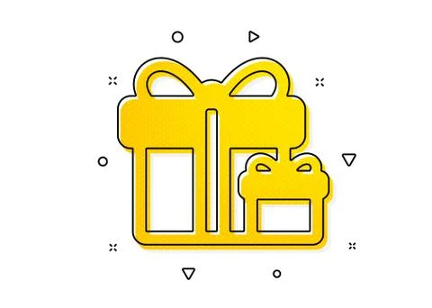 Gift boxes icon. Present sign. Vector Stock Illustration