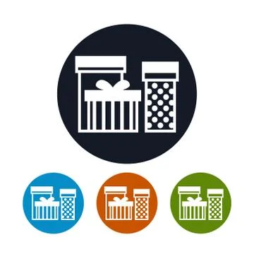 Gift Boxes icon, vector illustration イラスト素材