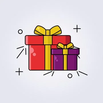 Gift boxes icon vector illustration design Stock Illustration