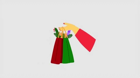 Gift Boxes Icons Motion Graphics Stock Footage 296035747