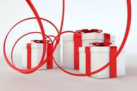 Gift boxes Stock-Illustration