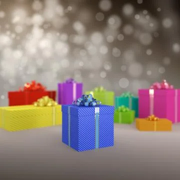 Gift boxes Stock Illustration