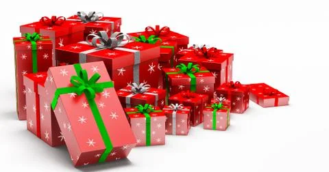Gift Boxes Stock Illustration