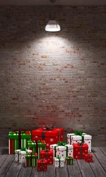 Gift boxes Stock Illustration