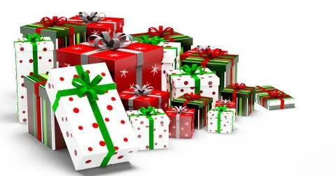 Gift Boxes Stock Illustration